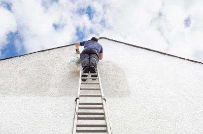 Peinture extérieure à Saint-Georges-sur-Erve — façades et ravalement